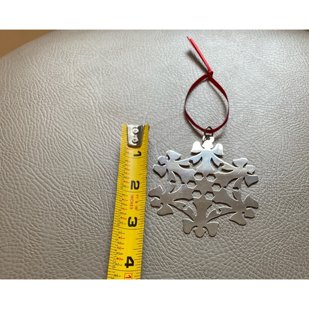 James Avery Angel Snowflake Ornament Retired - Picture 2 of 4